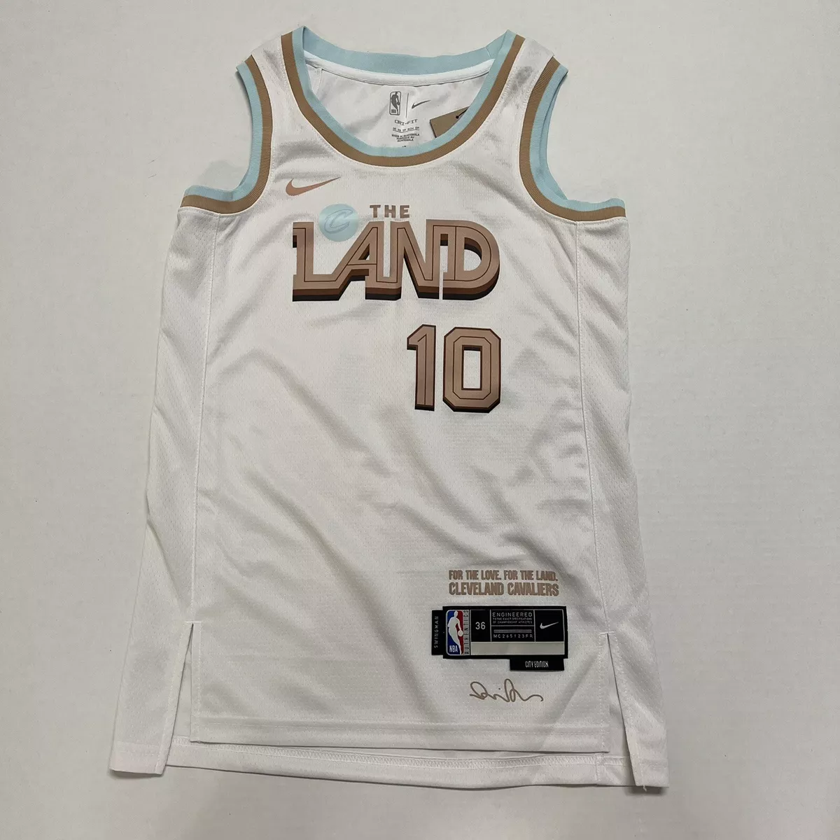 Cleveland Cavaliers Swingman Gray Darius Garland Jersey - City Edition - Men's