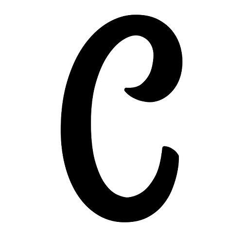 Creative Teaching Press Stylish Black 2" Uppercase Letter Stickers (8751) - Picture 3 of 5