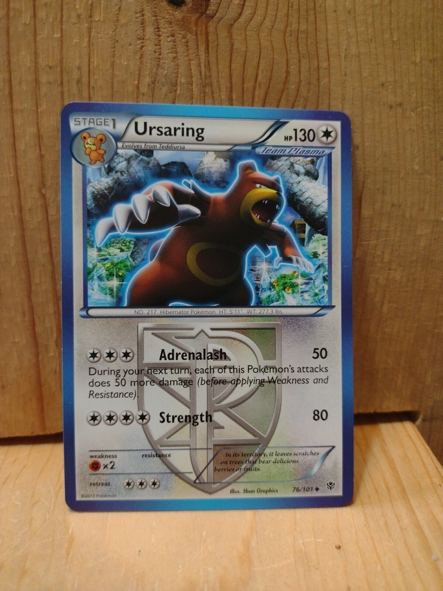Pokemon Card 2013 Ursaring 76/101 | eBay