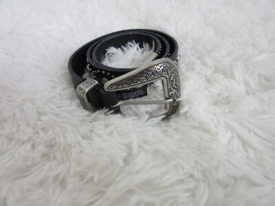 NWT! Urban Outfitters Rhinestone Buckle Belt in Silver - M Urban Outfitters Belt Western Silver and Rhinestone Studded  main image 4