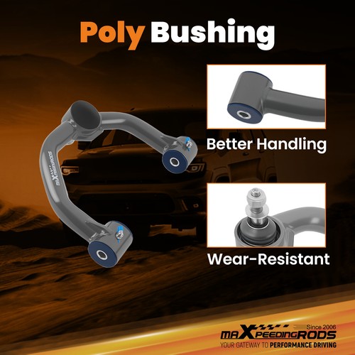 2x Front Upper Control Arms 2-4" Lift For 2004-2020 2021 2022 2023 Ford F-150 - Picture 3 of 12