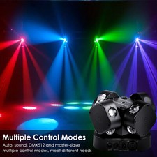 200W Laser Light RGBW LED Moving Head Disco Stage Lighting Beam DMX Party DJ