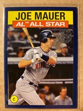 JOE MAUER - 2021 Topps 1986 All-Star BLUE BORDER parallel #86AS-30  TWINS