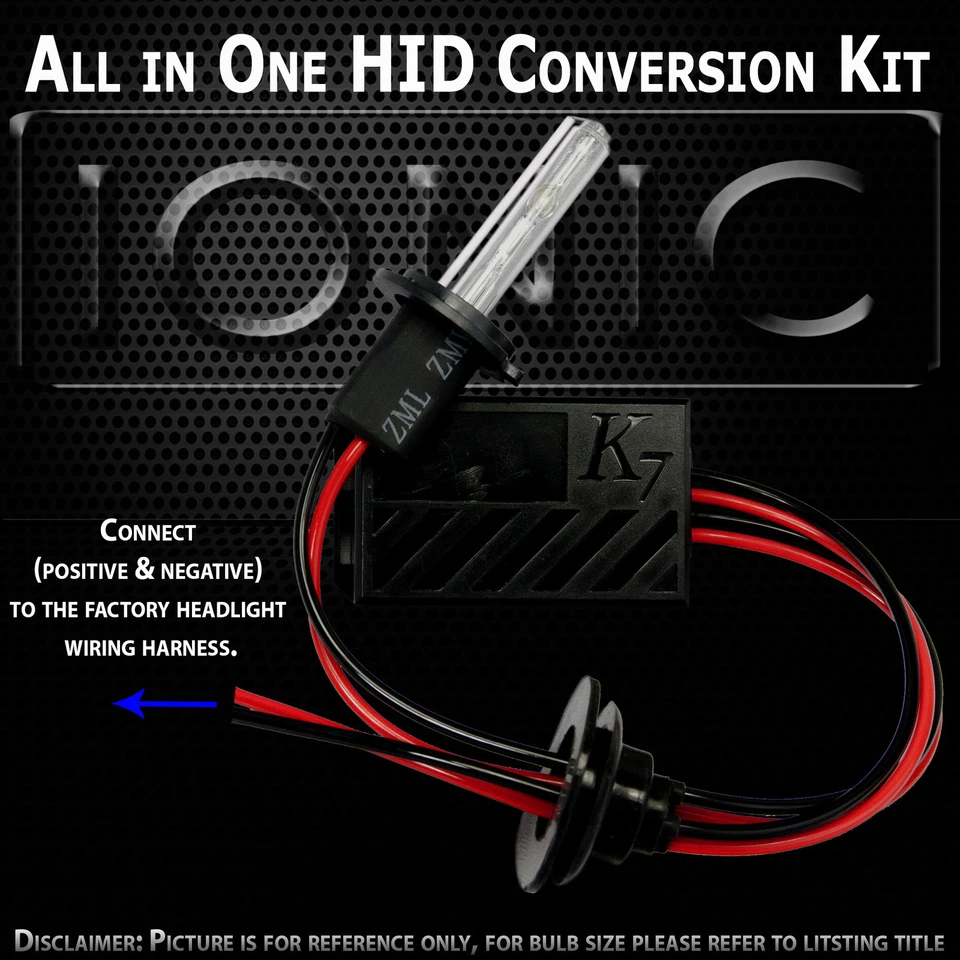 Stark All-In-One 55W HID Fog Light Xenon Conversion Kit Lights - 880 881 Bulbs - Image 2 of 3