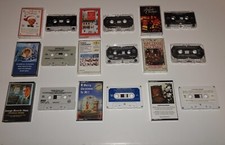 CHRISTMAS MUSIC 9 NINE CASSETTE TAPE LOT BING CROSBY NAT KING COLE ANDREWS