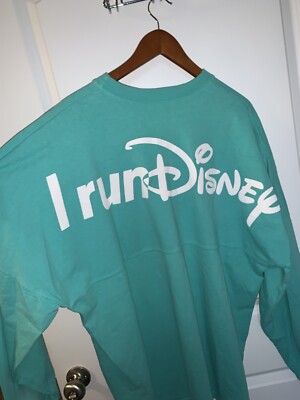Run Disney Spirit Jersey Adult XXL Turquoise Green  I Run Disney 
