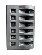 Blue Sea Systems WeatherDeck Waterproof Fuse Panel, 6 Position