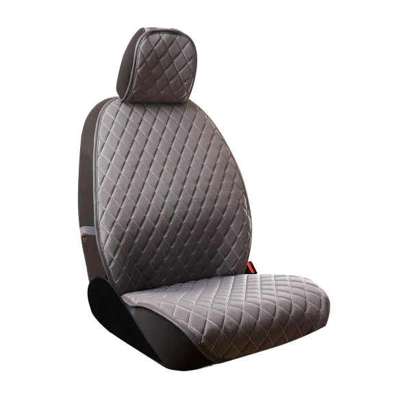 Cojines de Asiento Apto para Renault Fluencia Desde Año Fab. 2010 Gris 2er - Imagen 3 de 4