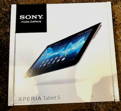 未使用品　SONY TABLET S Sony Xperia Tablet S 64GB Model SGPT123US/S f/Parts Dock Speaker