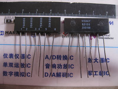 1x 300198 75K/30K/75K/30K High Precision Custom Networks 2- 3- or 4-Resistors