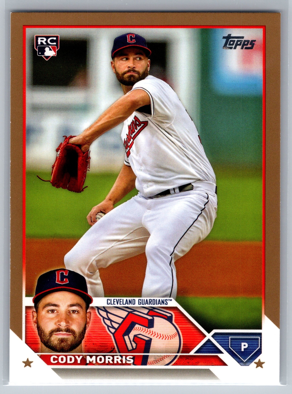 2023 Topps Cody Morris Rookie Gold /2023 #507 Cleveland Guardians
