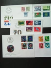 SWITZERLAND 1970, year not complete in 5 envelopes first day, 918-939