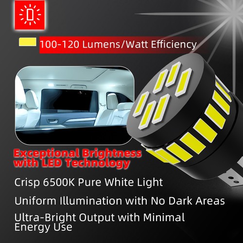 LED Headlight Fog Light 24 LED License Plate Bulbs Kit For Chevy Tahoe 2000-2006 - Picture 14 of 21