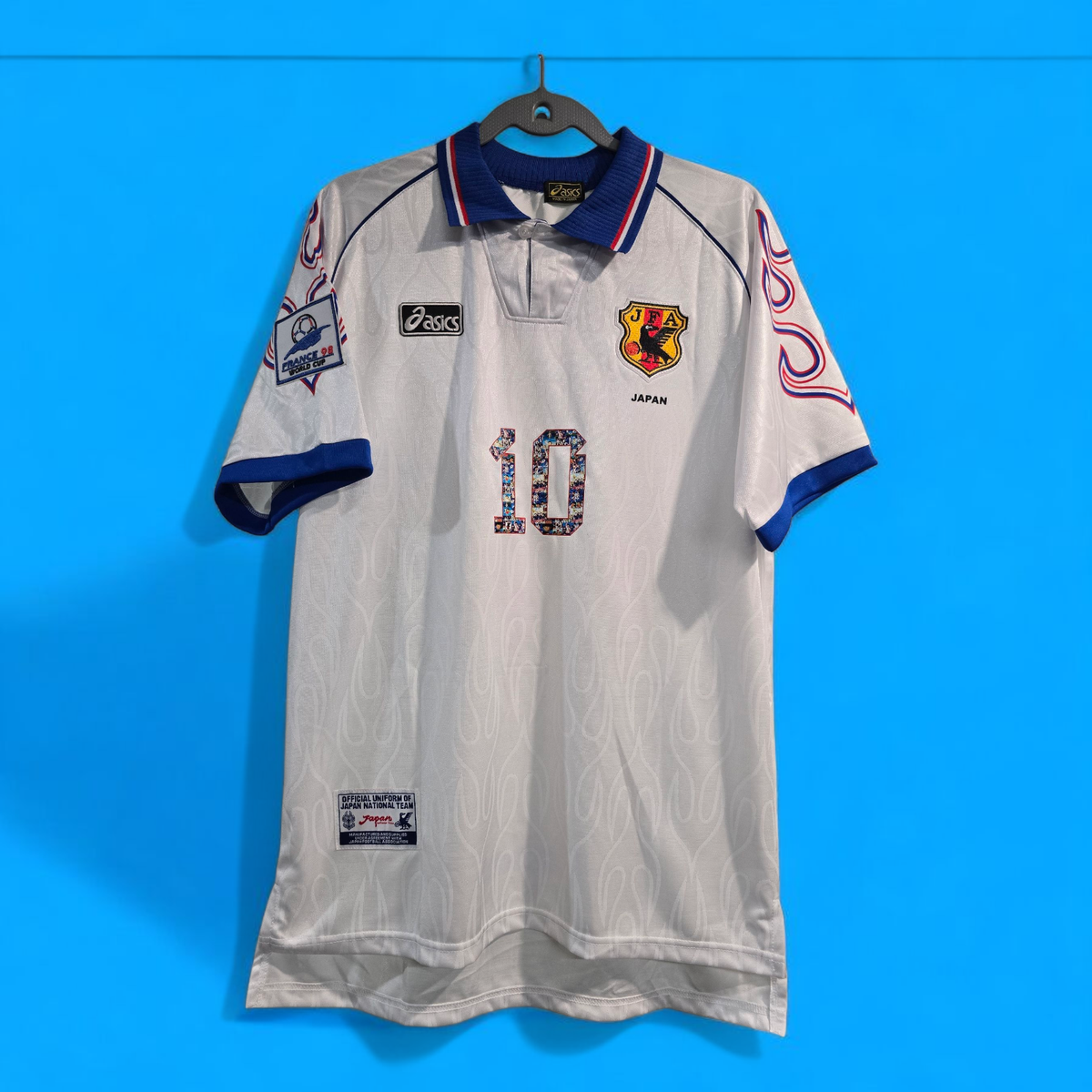 JAPAN AWAY NATIONAL TEAM - 1998 - CAPTAIN TSUBASA # 10 - XL (USA