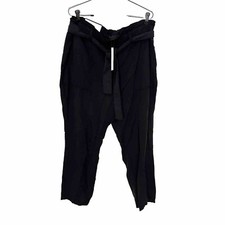 Sanctuary Black Pull On Belted Melody Pants Womens Size XXL Casual Peperbag 78