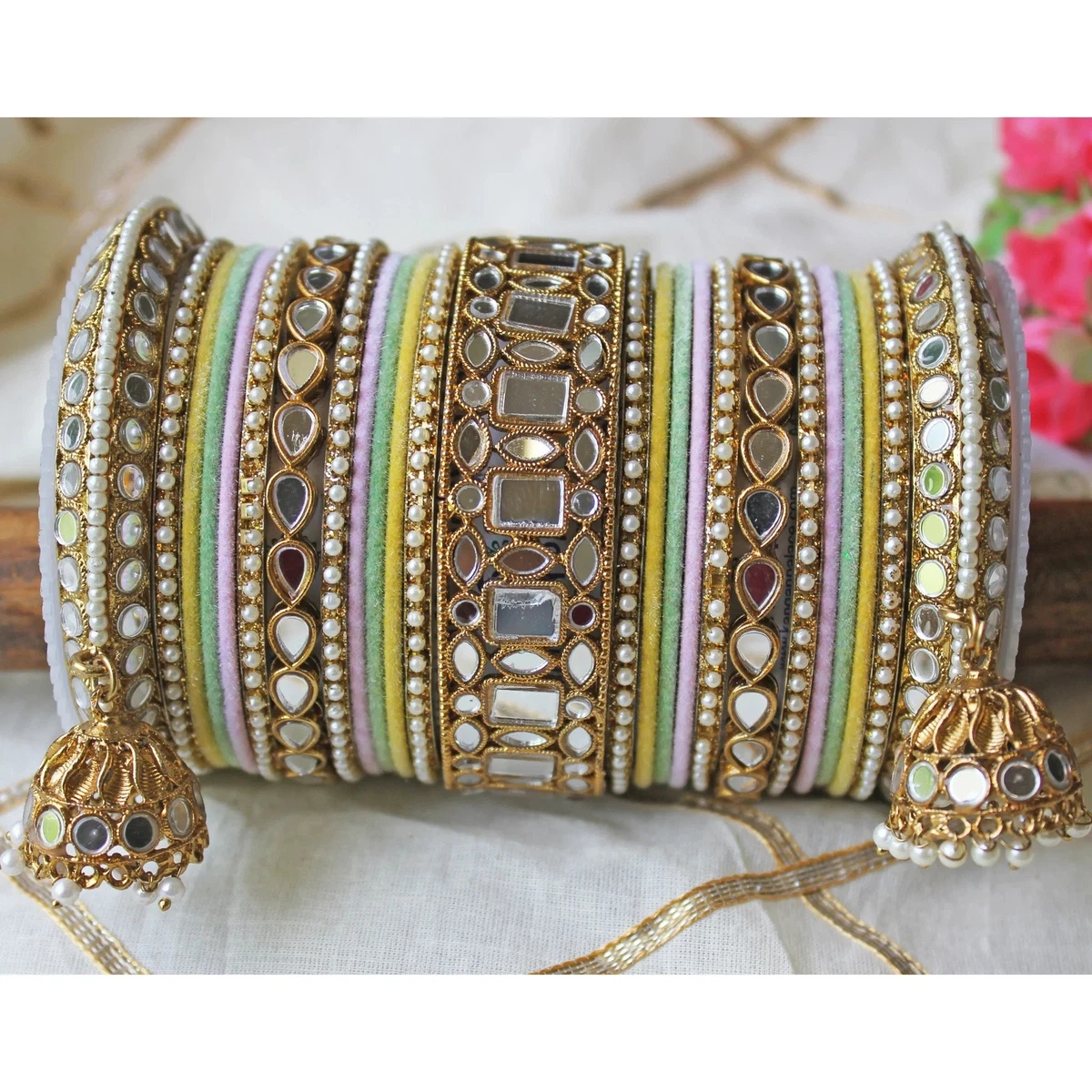 Brass metal bangles deals