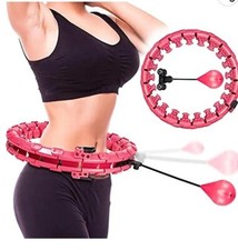 Knots Weighted Hoola Fitness Hoop Adult Smart Hula Thin Waist Weight Loss