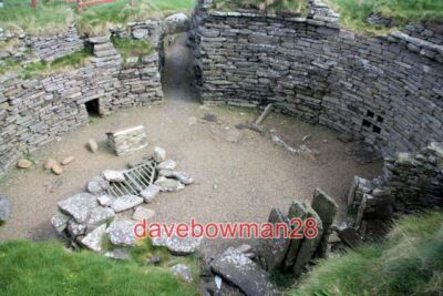 PHOTO  BURROUGHSTON BROCH SHAPINSAY BURROUGHSTON BROCH WAS FIRST EXCAVATED IN 18