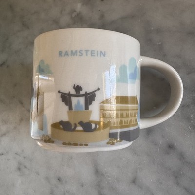 STARBUCKS YOU ARE HERE COLLECTION RAMSTEIN 2018 14 OZ COFFEE/TEA MUG - PRISTINE!