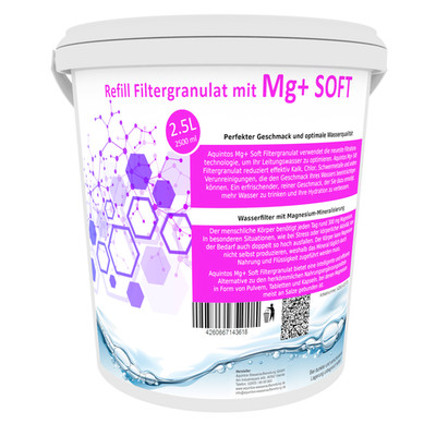 Magnesium Plus Filtergranulat Mg+ Granulat Ersatz zu BWT Mg Soft Aarke Enriched
