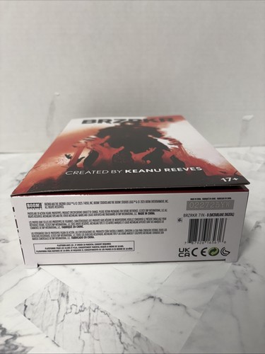 BRZRKR B Deluxe Action Figure McFarlane Toys Esclusiva Digitale Keanu Reeves! - Foto 9 di 9