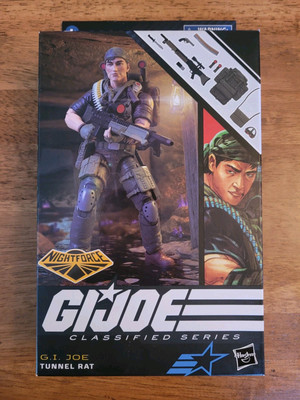 Hasbro G.I. Joe Classified Night Force Tunnel Rat #107 Action Figure