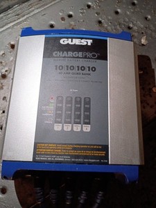 Guest Chargepro 10/10/10/10 40A Quad Bank Marine Charger