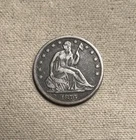 1876 Liberty Seated Silver Half Dollar VF Uncertified PJ