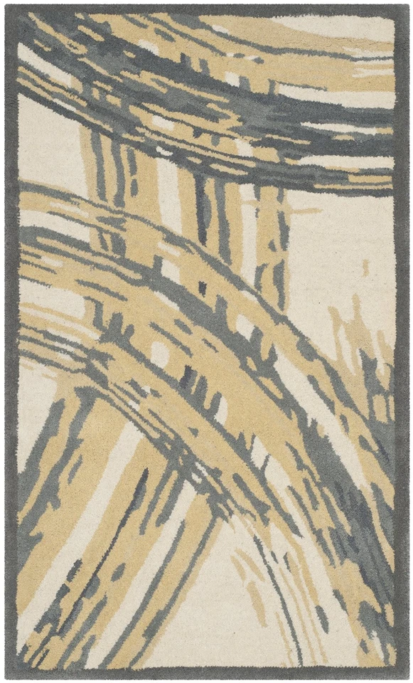 x Colección de alfombras SAFAVIEH - 2'6" X 4'3", cemento, lana hecha a mano, ideal para... Foto 2 de 4