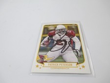 2013 Topps Patrick Peterson Arizona Cardinals Autographed Football Card