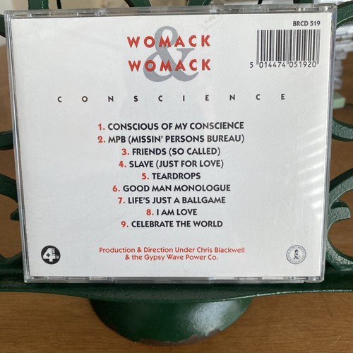 Womack & Womack - Conscience 1988 CD Island - Bild 2 von 3