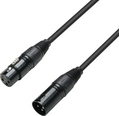 Adam Hall Cables 3 STAR DMF 3000 - DMX Cable XLR male to XLR female 30 m