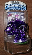 Skylanders Purple Metallic Cynder Toy Fair 2012 Exclusive Rare VHTF Switch Xbox