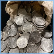 ~ AU/UNC Morgan Silver Dollars From Bag Roll Estate Hoard Sale ~ Uncirculated!