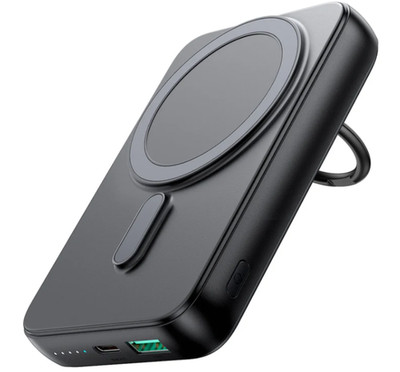 JOYROOM JR-W050 20W Magnetic Suction Ring Holder Wireless Charging Power Bank