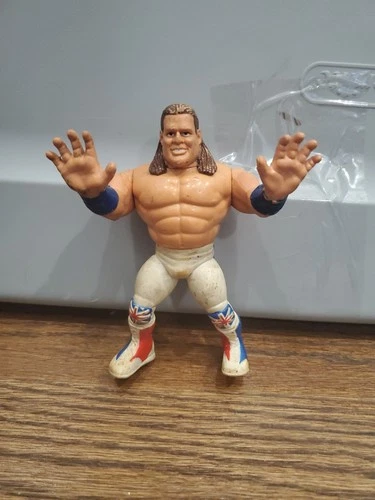 WWF Hasbro British Bulldog Davey Boy Smith Wrestling Figure WWE 1992