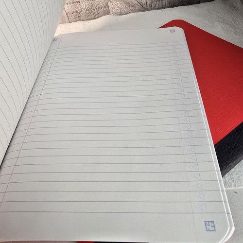 Menge 2 Mead Fünf Sterne Komposition Notizbuch College liniert je 100 Blatt rot - Bild 7 von 12