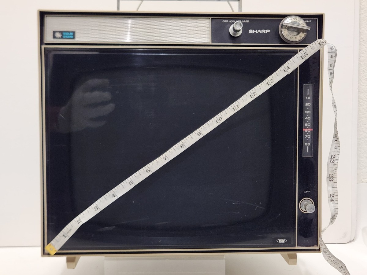 1970s Vtg Sharp SU-66P Solid State Portable 10
