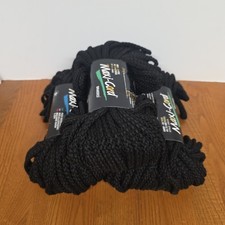 3 Maxi-Cord Braided Polypropylene 6mm 50 Yards Black Style 35938