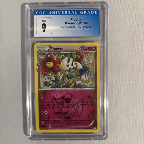 Floette graded CGC 9 for sale on eBay