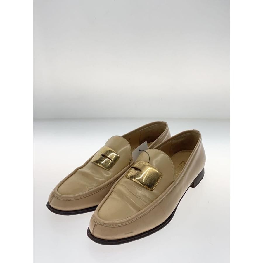 GUCCI Women's Loafers Leather Beige Size:37/JP:23.5 From Japan 135301K Authentic