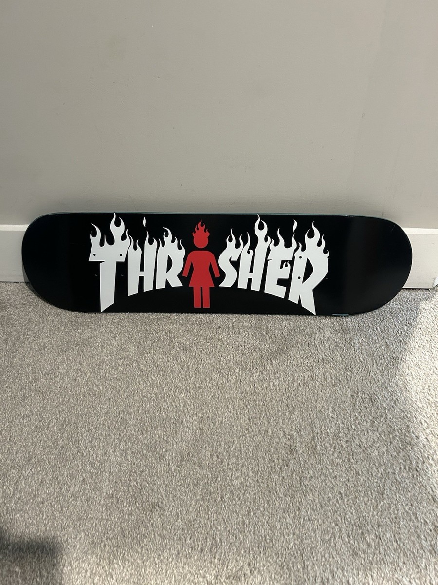 Thrasher X Girl Skateboard Co Rare Skateboard Deck | eBay