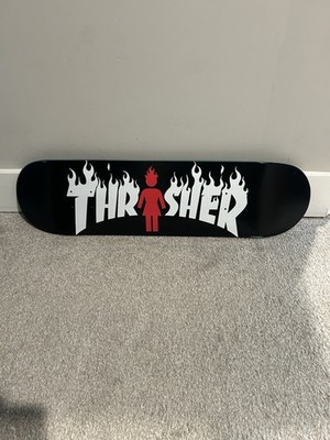 Girl 1995 Vintage Skateboard 90s デッキ Thrasher X Girl Skateboard Co Rare Skateboard Deck | eBay
