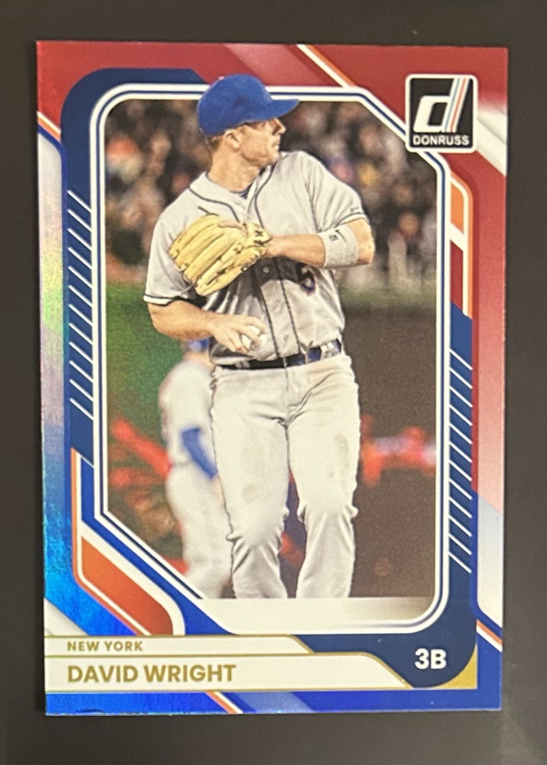 2026 Panini Donruss Red & Blue David Wright #20 New York Mets