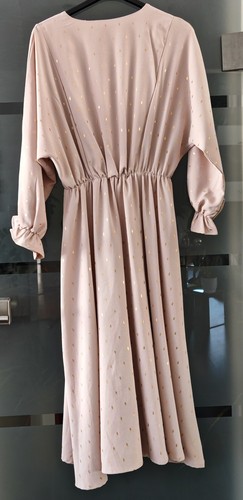 Espresso Kleid Beige Gold Größe S/M - Sehr Guter Zustand - Bild 3 von 3