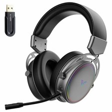 RAPOO VH800 Wireless Gaming Headset 2.4GHz Bluetooth 5.2 USB-C Noise Cancelling