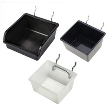 1Set Tool Storage Basket with Hook and Labels Pegboard Bins for Nails and Screws