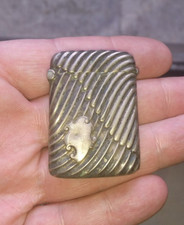 ANCIEN PYROGENE BOITE ETUI ALLUMETTES en ARGENT 19 siècles