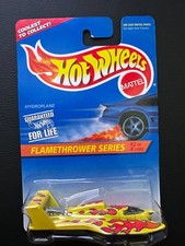 Hot Wheels #385 | Hydroplane (Yellow) | Flamethrower Series