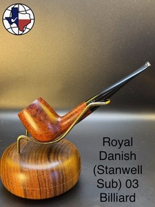 Vintage Royal Danish (Stanwell Sub) 03 Billiard Tobacco Pipe